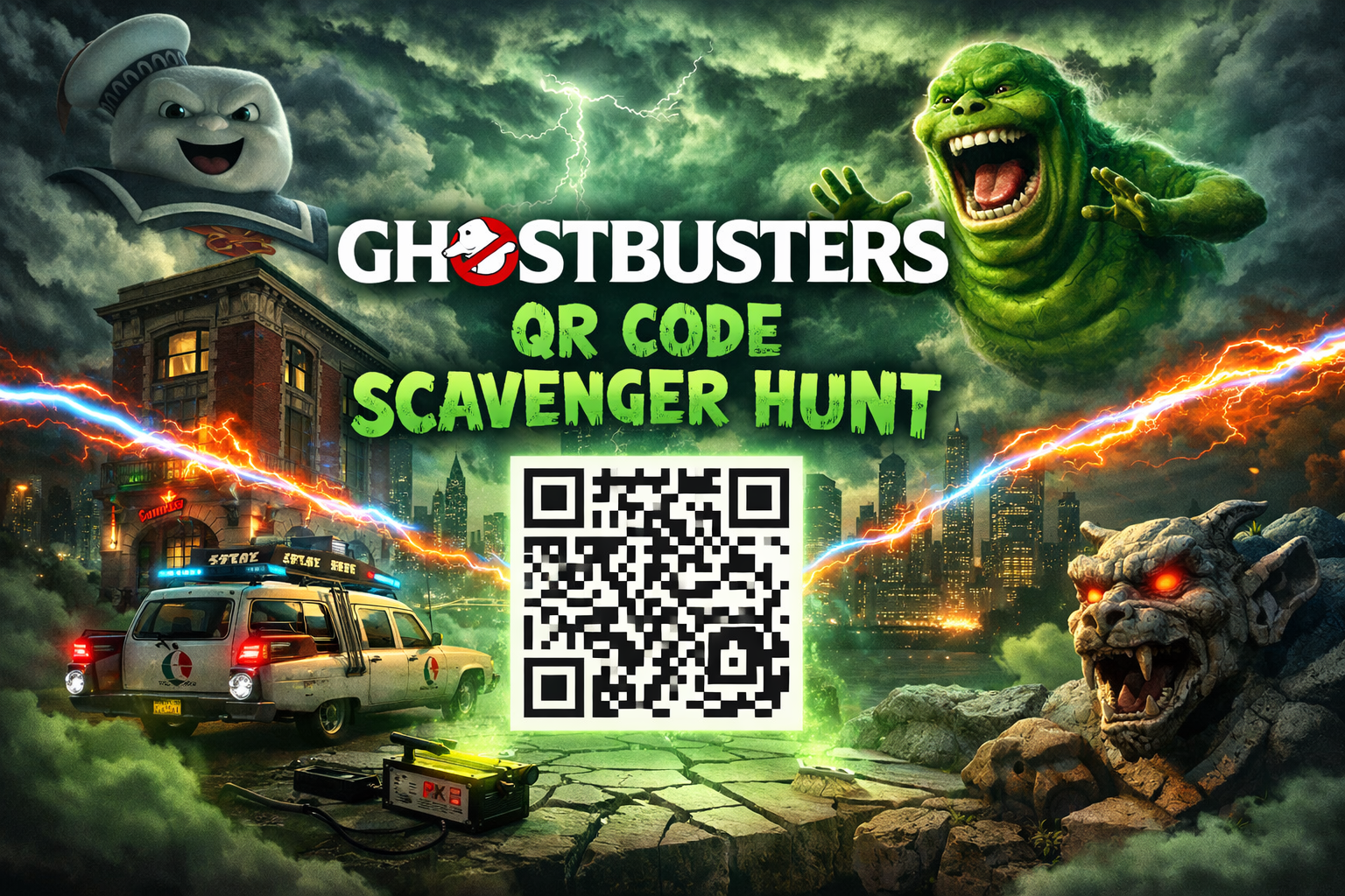 QR Code Scavenger Hunt at Portsmouth Comic Con 2026